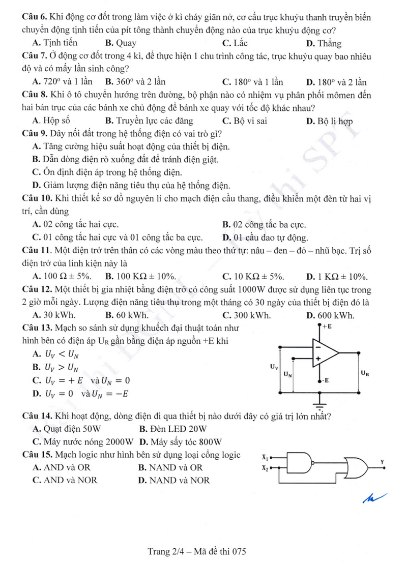 De minh hoa DGNL Dai hoc Su pham Ha Noi 2026 (Co dap an)