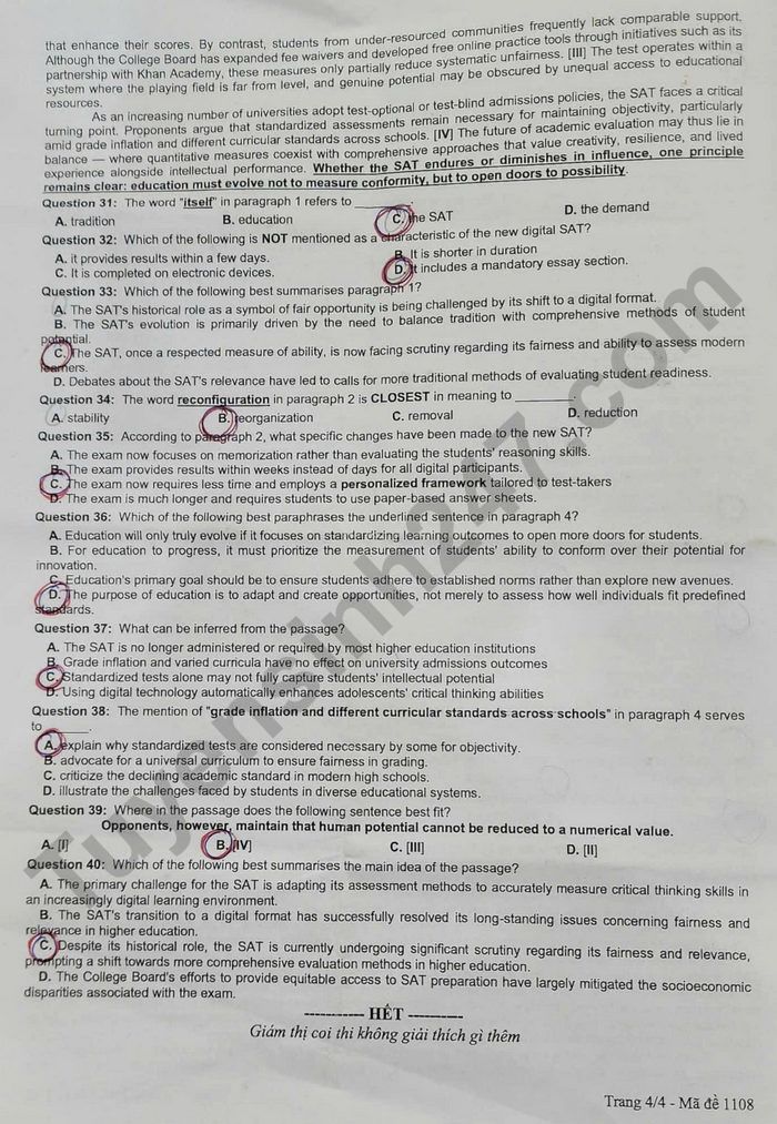 De thi thu tot nghiep THPT 2026 mon Anh lan 1 - Phu Tho