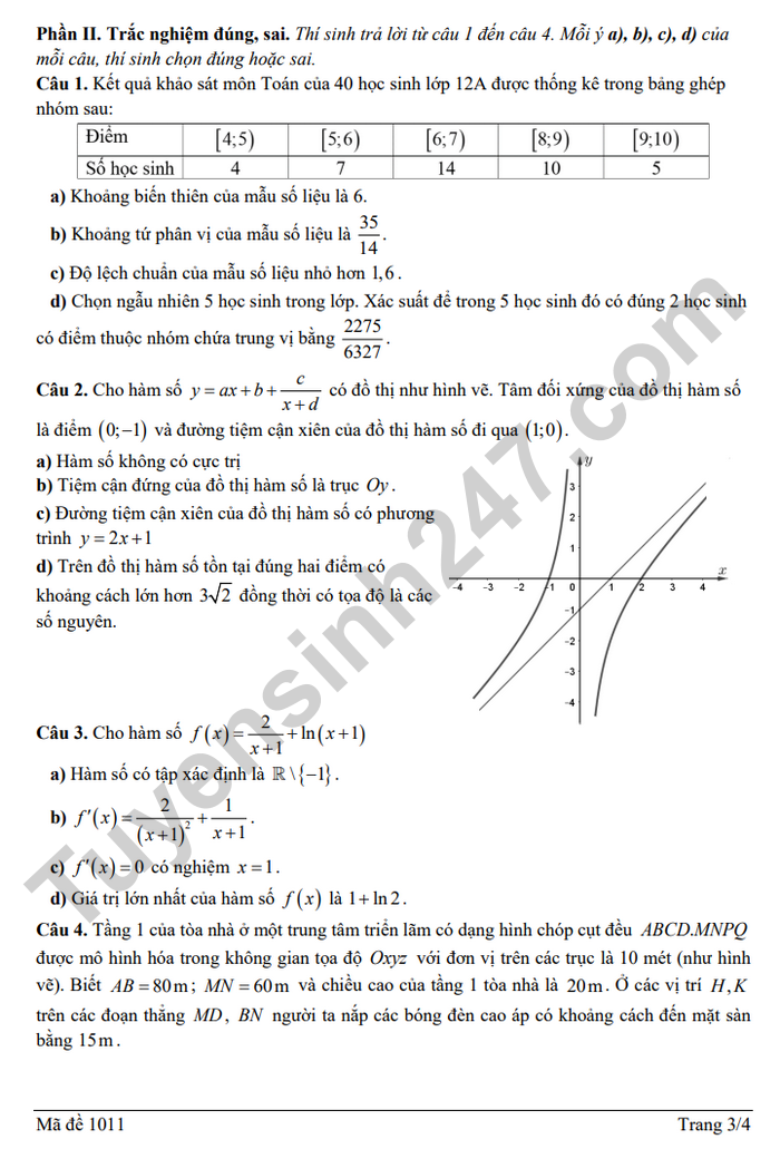 De thi thu tot nghiep THPT 2026 mon Toan - Truong THPT CG, TT, CG2 (lan 1)