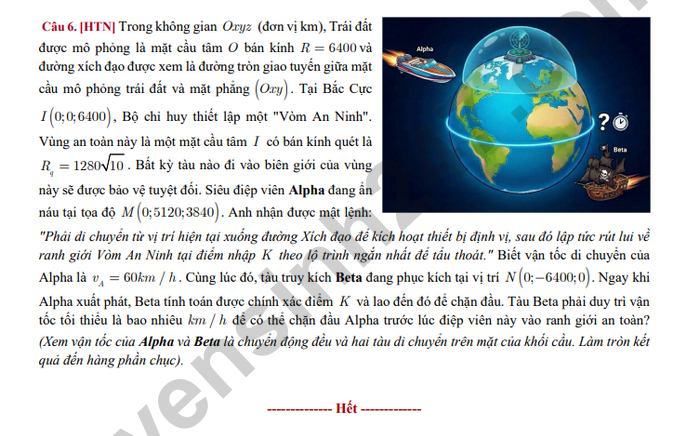 De thi thu tot nghiep THPT mon Toan 2026 lan 2 - TH-THPT-THPT Le Thanh Tong (co dap an)