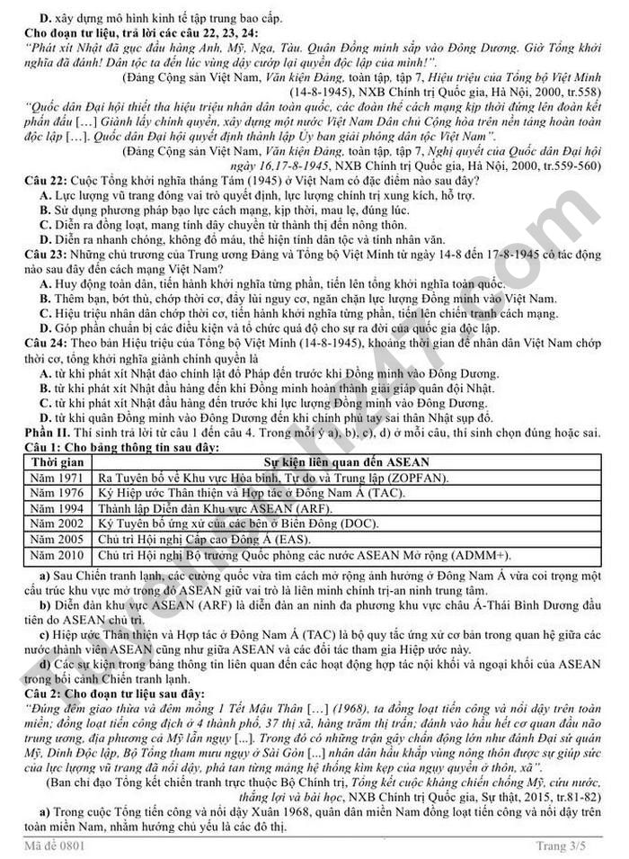 De thi thu tot nghiep THPT mon Su 2026 - Cum truong THPT Nghe An