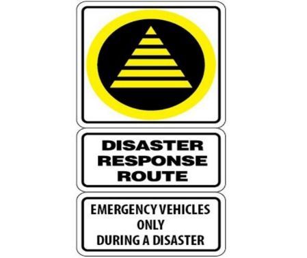 BC Ministry of Transportation and Transit on X: "On World Tsunami Awareness  Day, we're reminding folks what these disaster response route road signs  mean. They are NOT evacuation routes during an emergency,