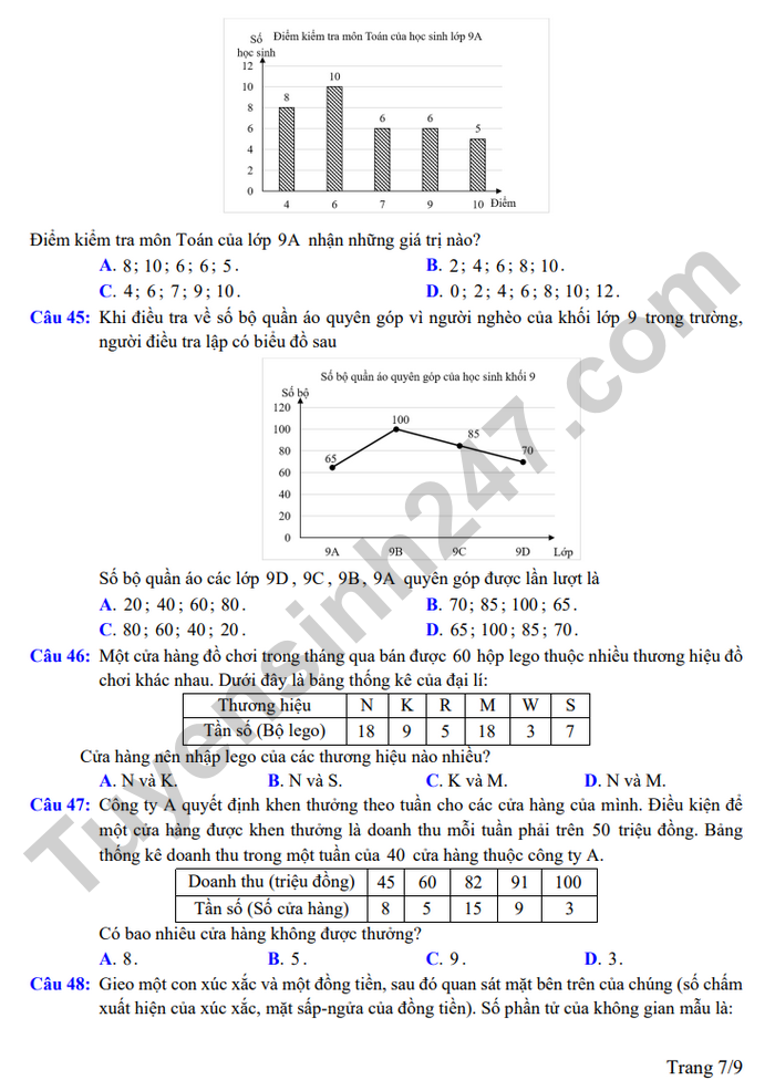 De thi vao lop 10 mon Toan 2026 - Dong Thap (de minh hoa)