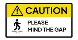 1,258 Mind Gap Sign Images, Stock Photos, and Vectors | Shutterstock