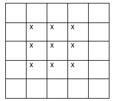 A grid of squares with x

AI-generated content may be incorrect.