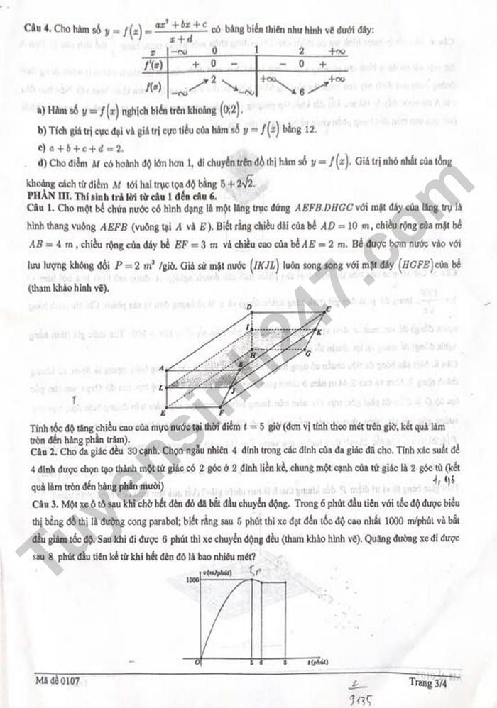 De thi thu tot nghiep THPT 2026 mon Toan - So GD Bac Ninh