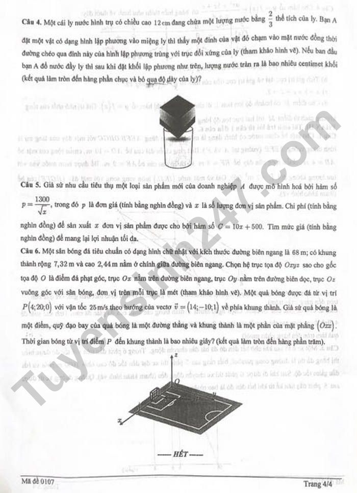 De thi thu tot nghiep THPT 2026 mon Toan - So GD Bac Ninh