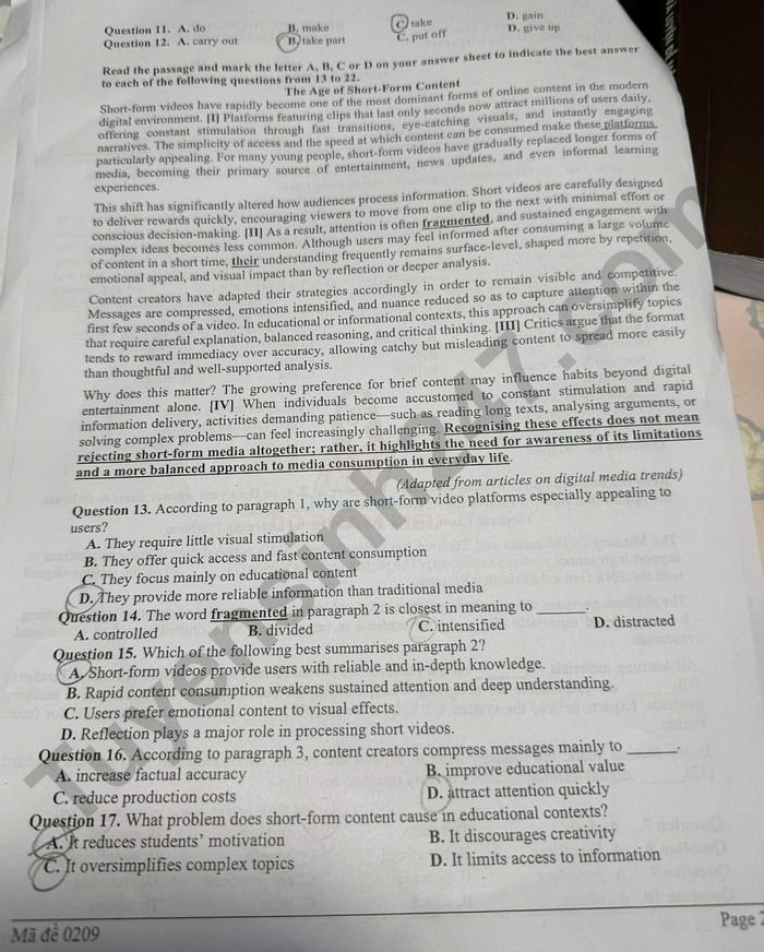 De thi thu tot nghiep THPT 2026 lan 1 mon Anh - Lien truong Nghe An