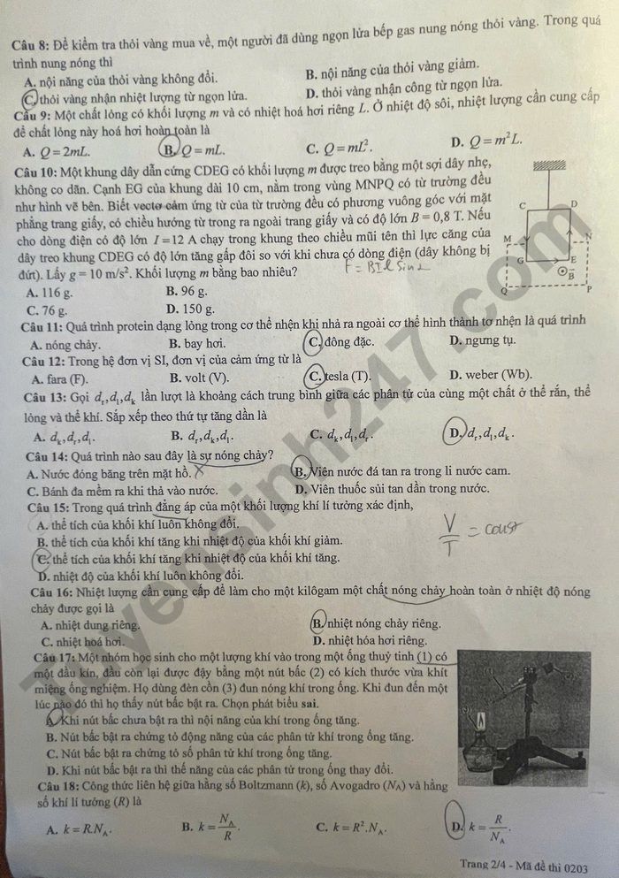 De thi thu tot nghiep THPT mon Ly 2026 - So GDDT Bac Ninh