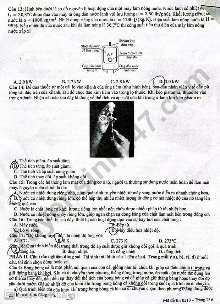 De thi thu tot nghiep THPT 2026 mon Ly - Lien truong Nghe An (lan 1)