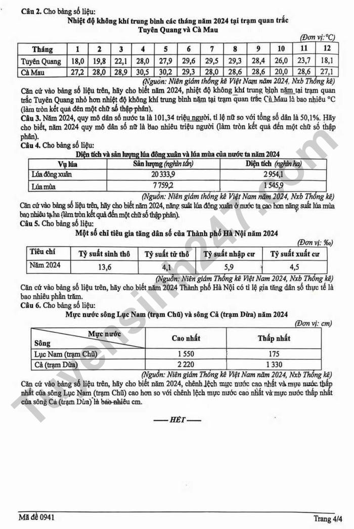 De thi thu mon Dia tot nghiep THPT nam 2026 - tinh Bac Ninh