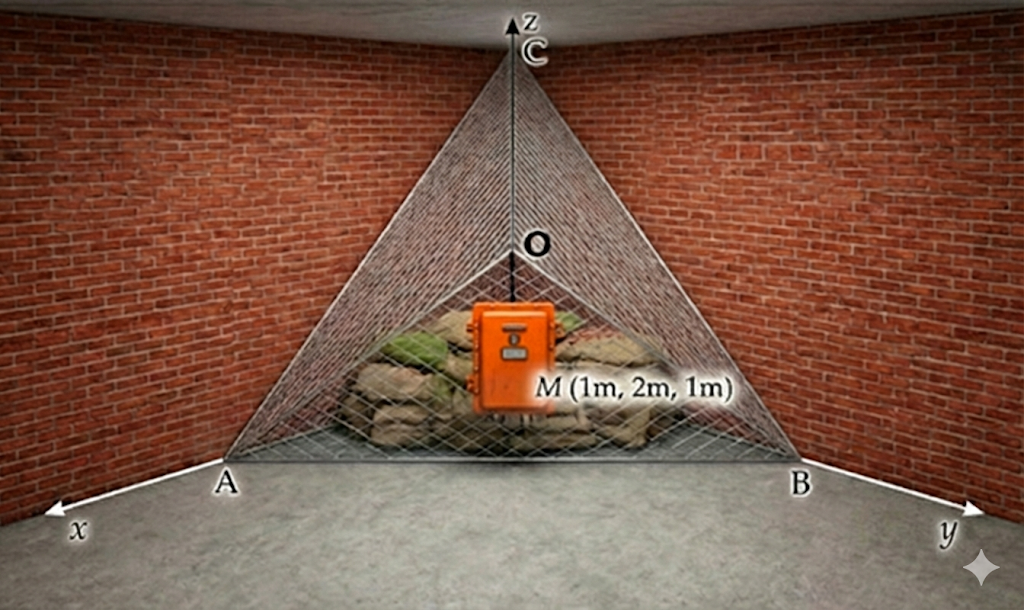 A triangle mesh with a box and rocks in it

AI-generated content may be incorrect.
