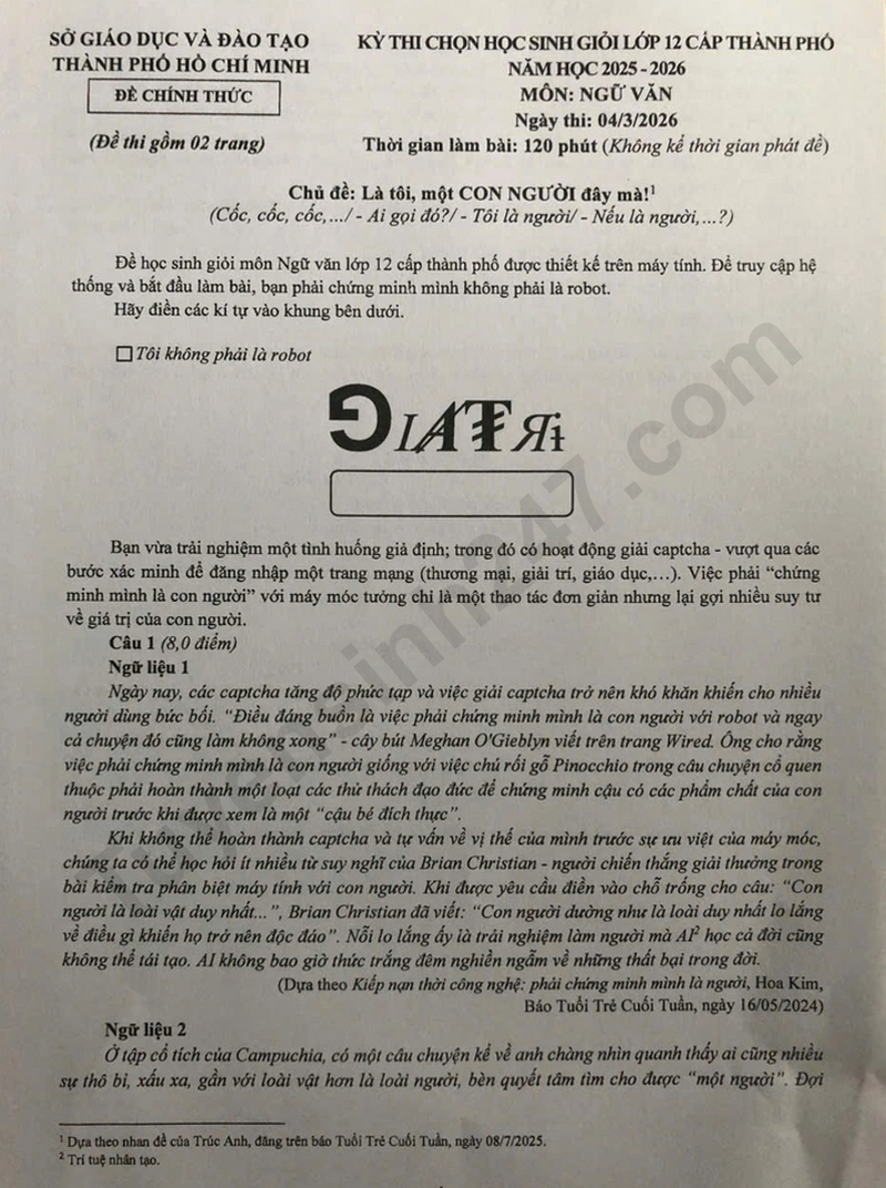 De thi hoc sinh gioi lop 12 TPHCM mon Van 2026