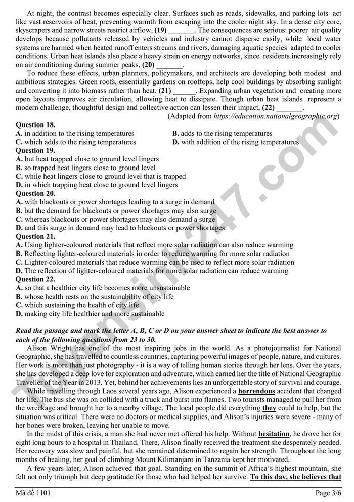 De thi thu mon Anh tot nghiep THPT 2026 lan 2 - Cum truong THPT Hai Phong