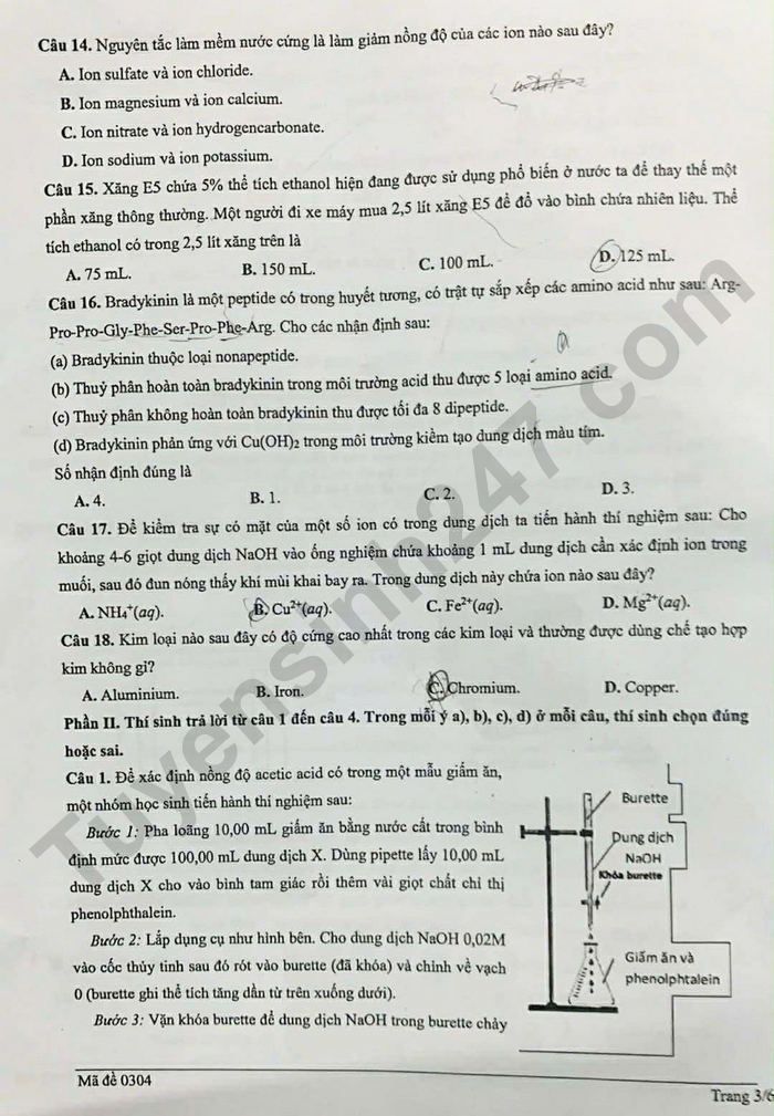 De thi thu tot nghiep THPT 2026 mon Hoa - So GDDT Thai Nguyen (lan 1)