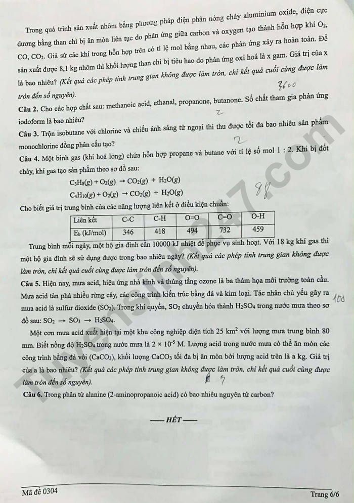 De thi thu tot nghiep THPT 2026 mon Hoa - So GDDT Thai Nguyen (lan 1)