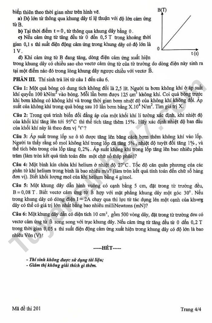 De thi thu tot nghiep THPT 2026 lan 1 mon Ly - So GD Lang Son