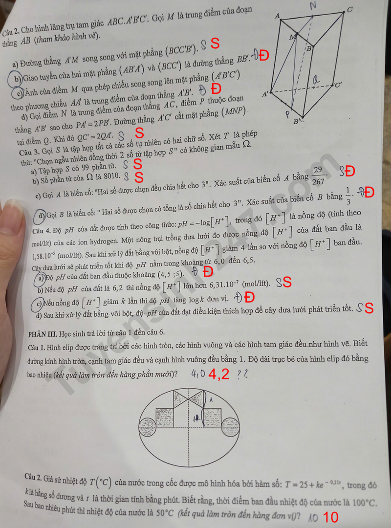 Huong dan giai De thi khao sat lop 11 mon Toan 2026 - So GD Ha Noi
