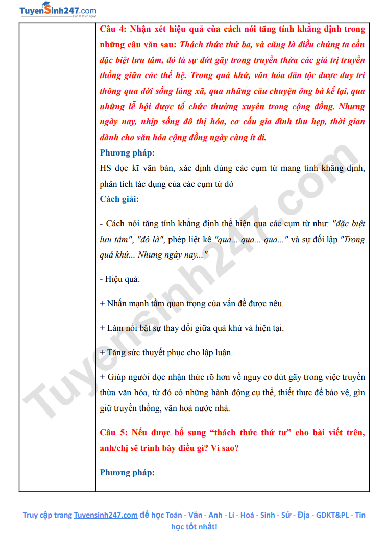 Huong dan giai De thi khao sat mon Van lop 12 - So GD Ha Noi 2026