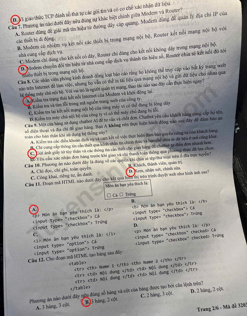 Huong dan giai mon Tin de thi khao sat lop 12 - Ha Noi 2026