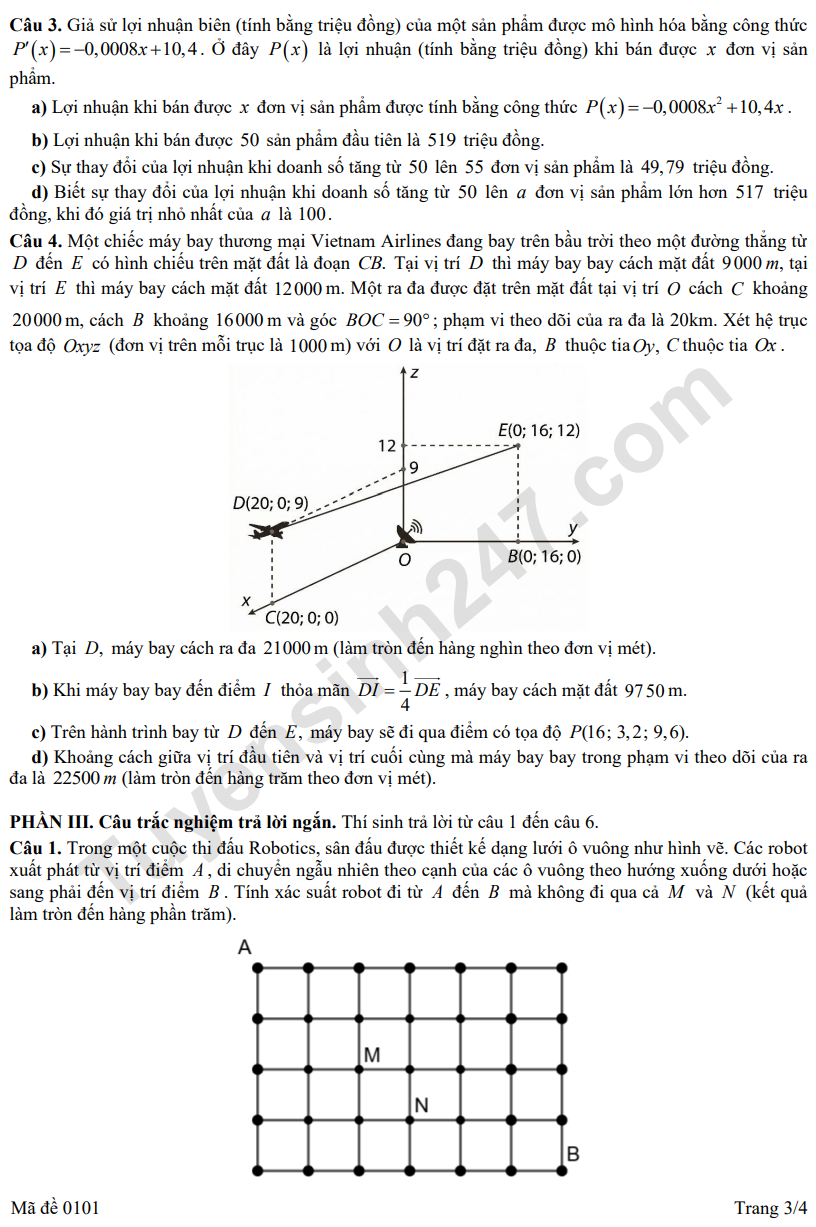 De thi thu mon Toan tot nghiep THPT 2026 - So GD Son La lan 1 (Co dap an)
