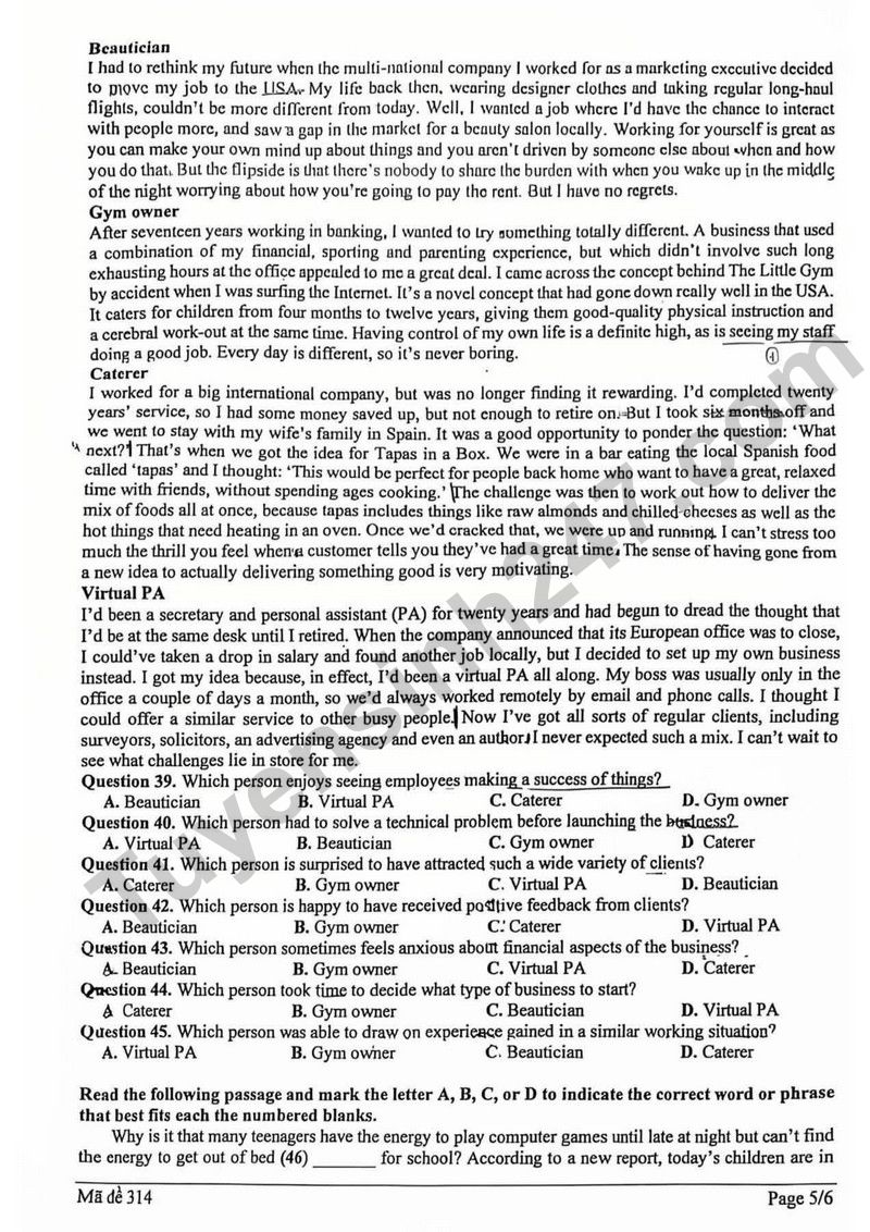 De thi thu lop 10 mon tieng Anh Truong THPT Chuyen DH Su pham Ha Noi nam 2026