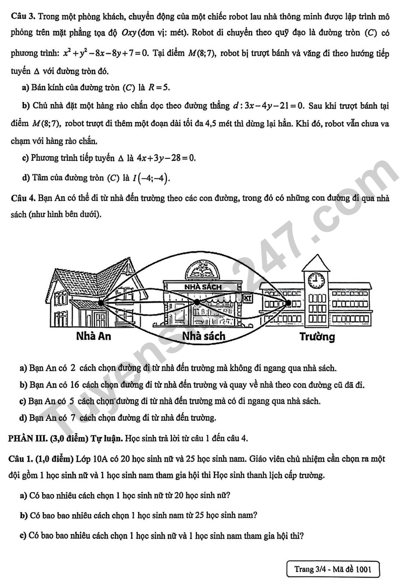 De giua ky 2 Toan 10 truong THPT Chau Van Liem nam 2026