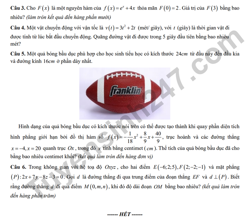 De giua hoc ki 2 Toan 12 truong THPT Mac Dinh Chi nam 2026 (Co dap an)