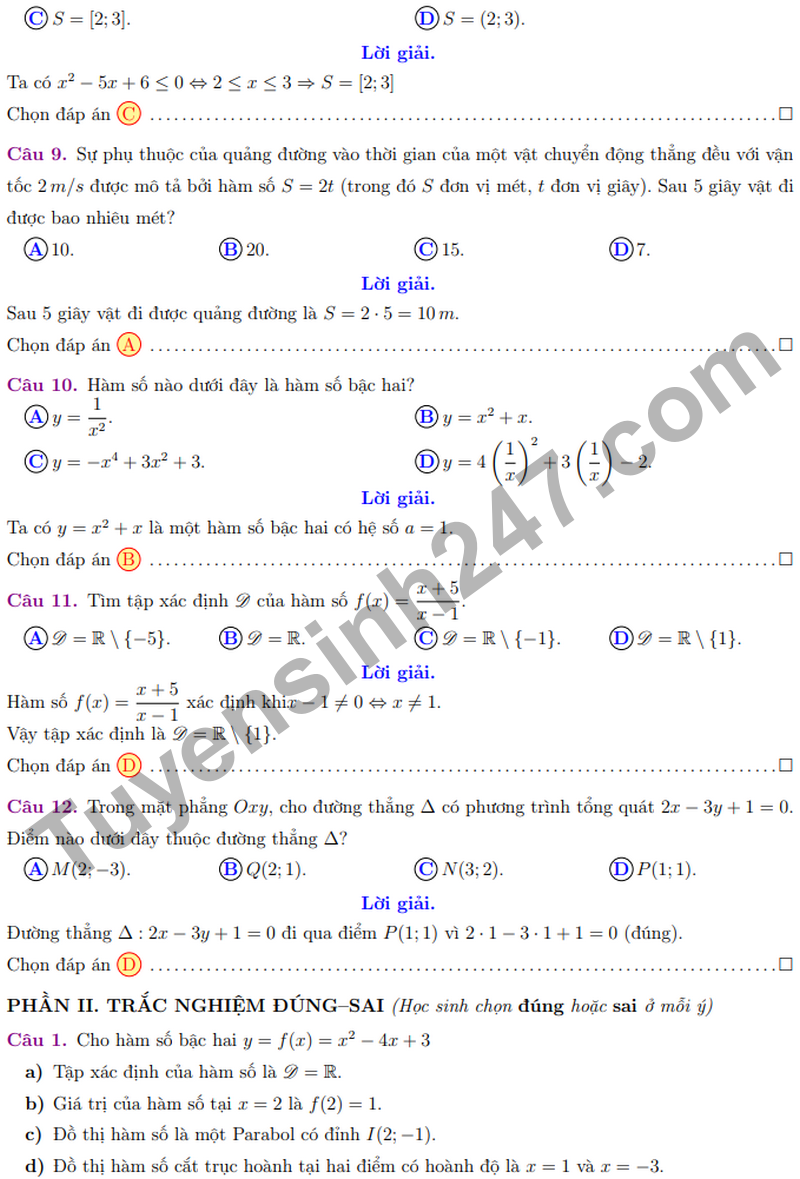De giua ki 2 Toan 10 truong THPT Le Quy Don nam 2026 (Co dap an)