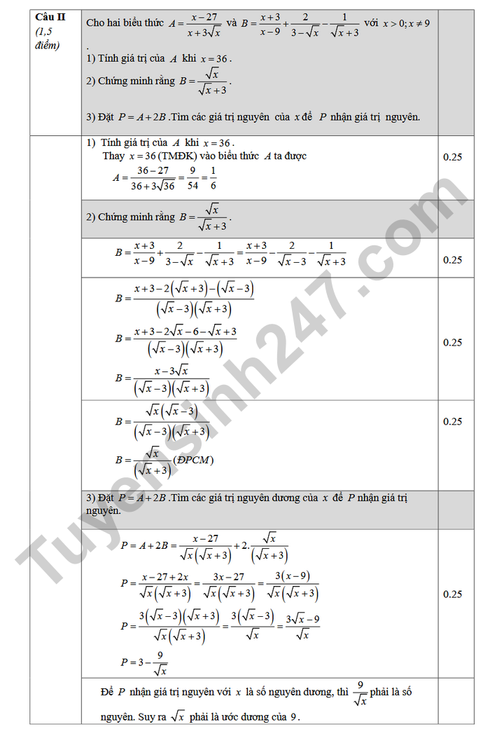 De thi thu vao lop 10 nam 2026 mon Toan - Lien truong THPT Soc Son-Trung Gia