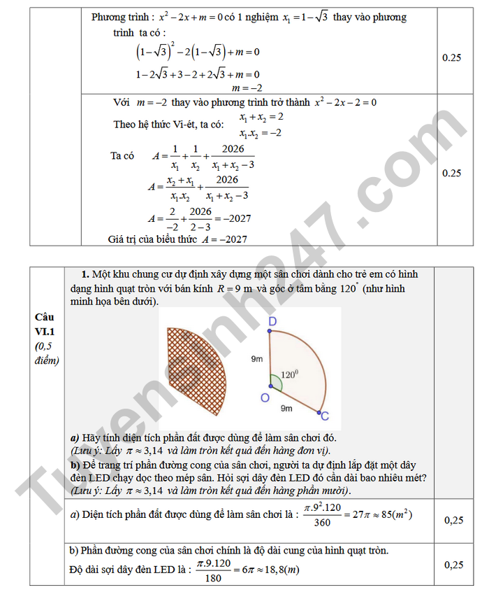 De thi thu vao lop 10 nam 2026 mon Toan - Lien truong THPT Soc Son-Trung Gia