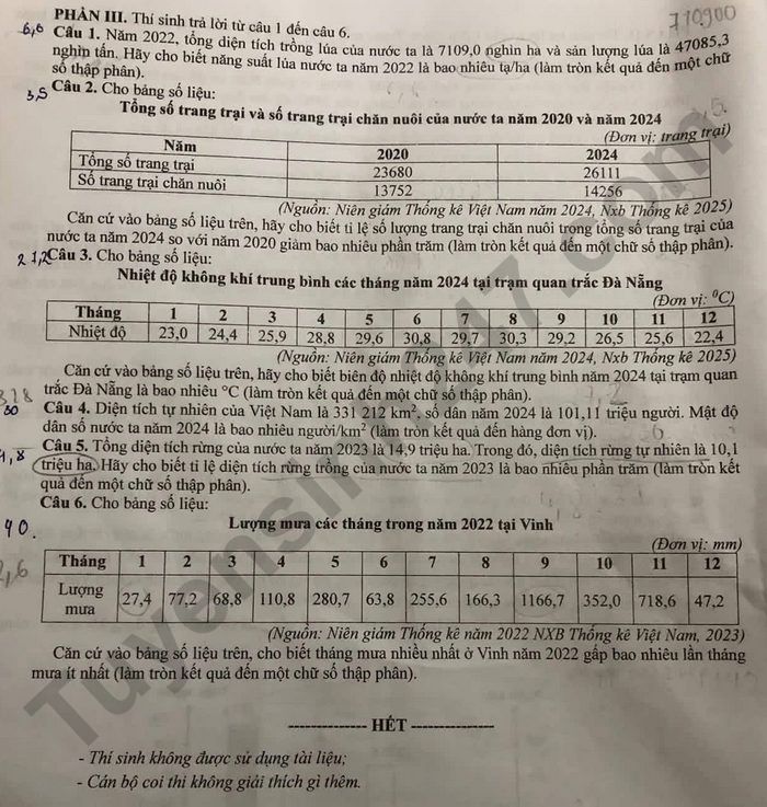 De thi thu mon Dia tot nghiep THPT 2026 - So GD Lao Cai