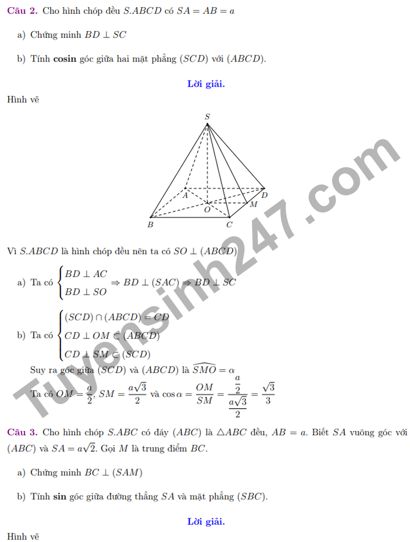 De giua ki 2 Toan 11 truong THPT Le Quy Don nam 2026
