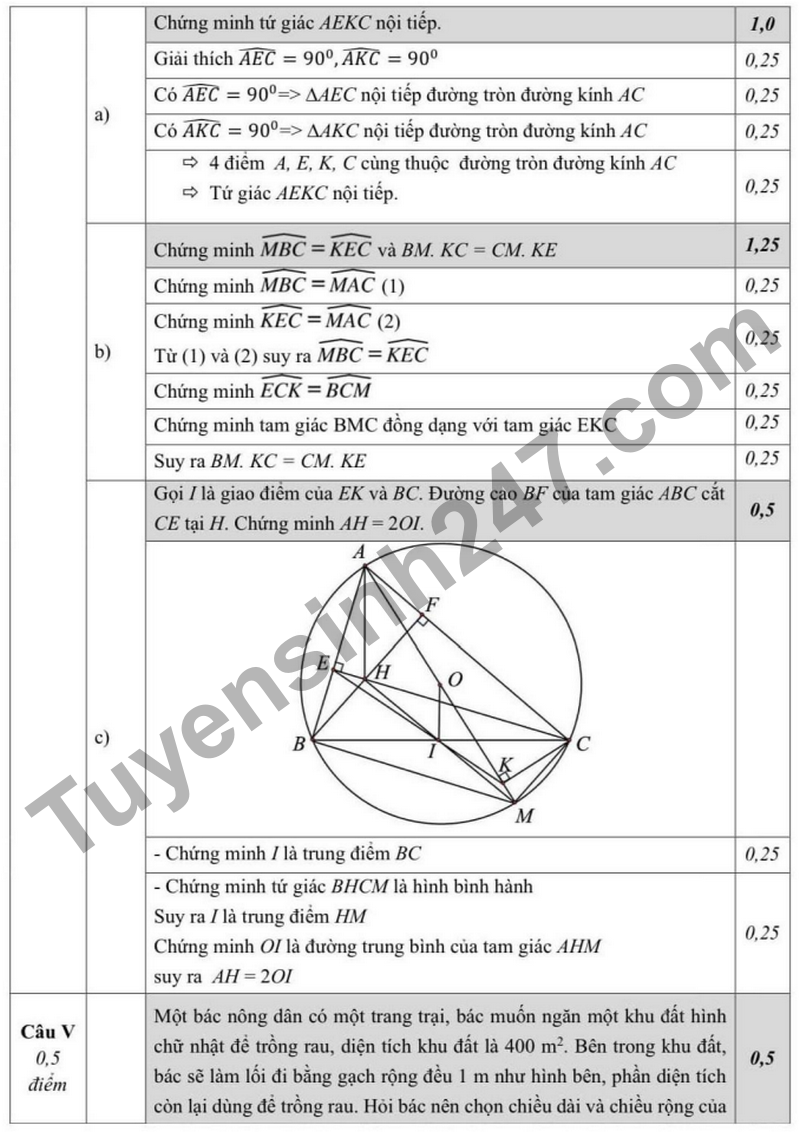 De khao sat chat luong Toan 9 phuong Ba Dinh nam 2026