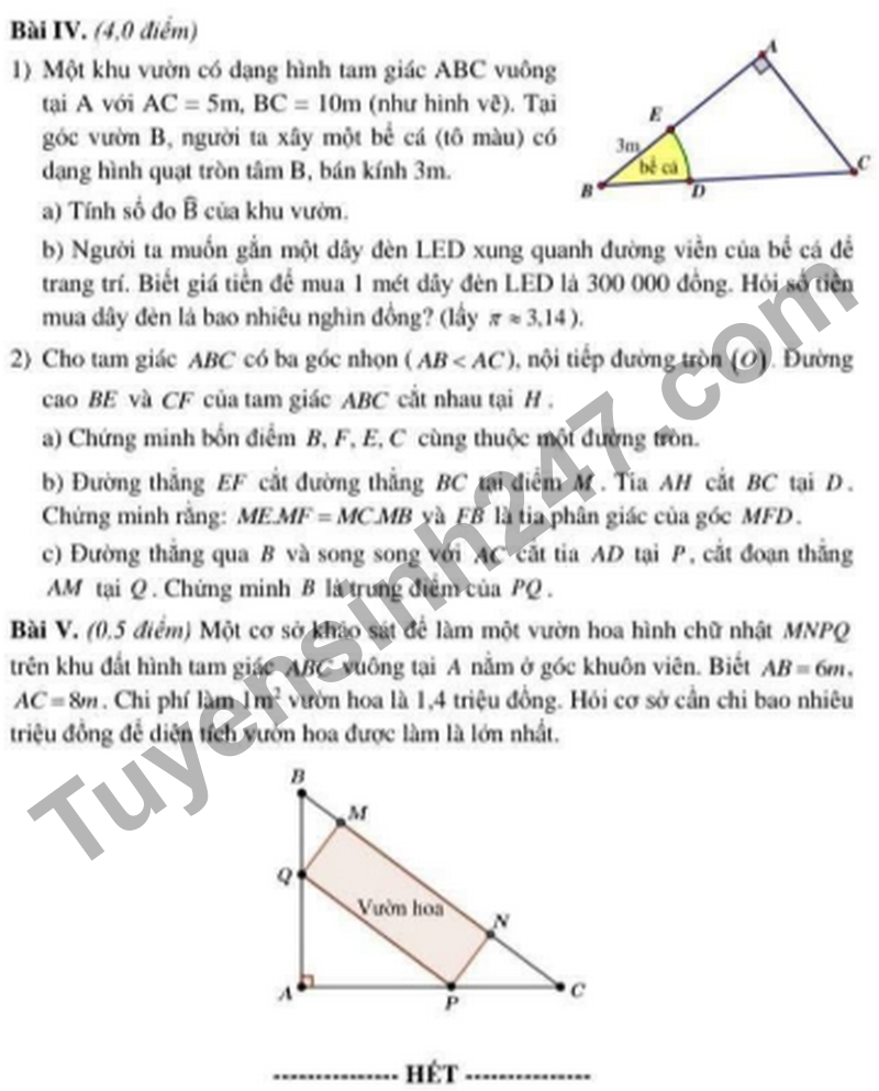 De khao sat chat luong Toan 9 thang 3 xa Ngoc Hoi nam 2026