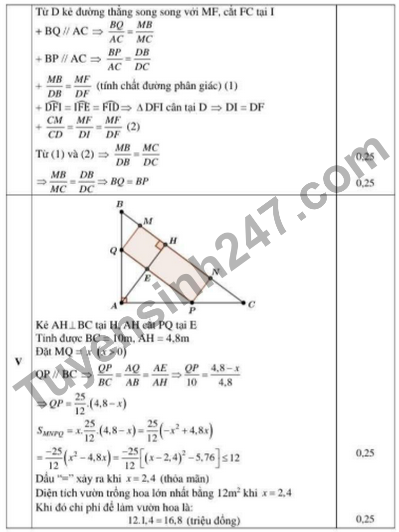 De khao sat chat luong Toan 9 thang 3 xa Ngoc Hoi nam 2026