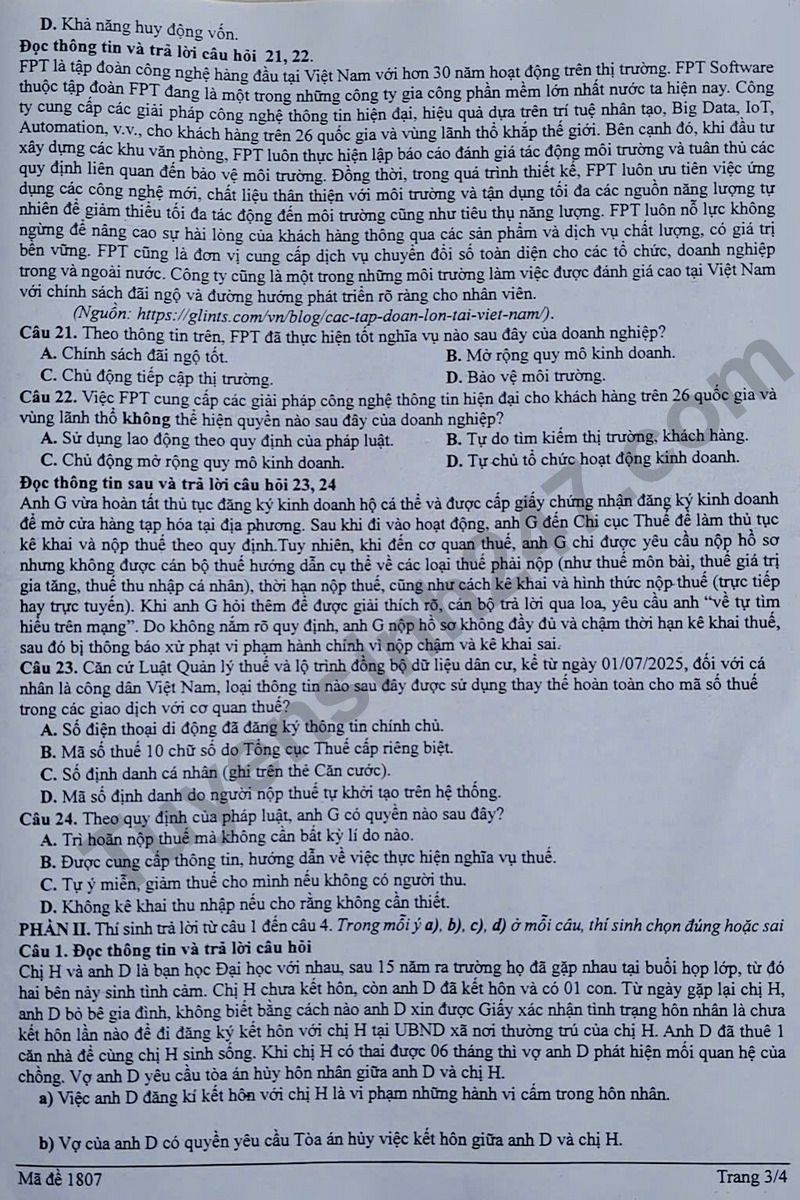 De thi thu tot nghiep THPT 2026 mon GDKTPL lan 1 - So GD Thanh Hoa