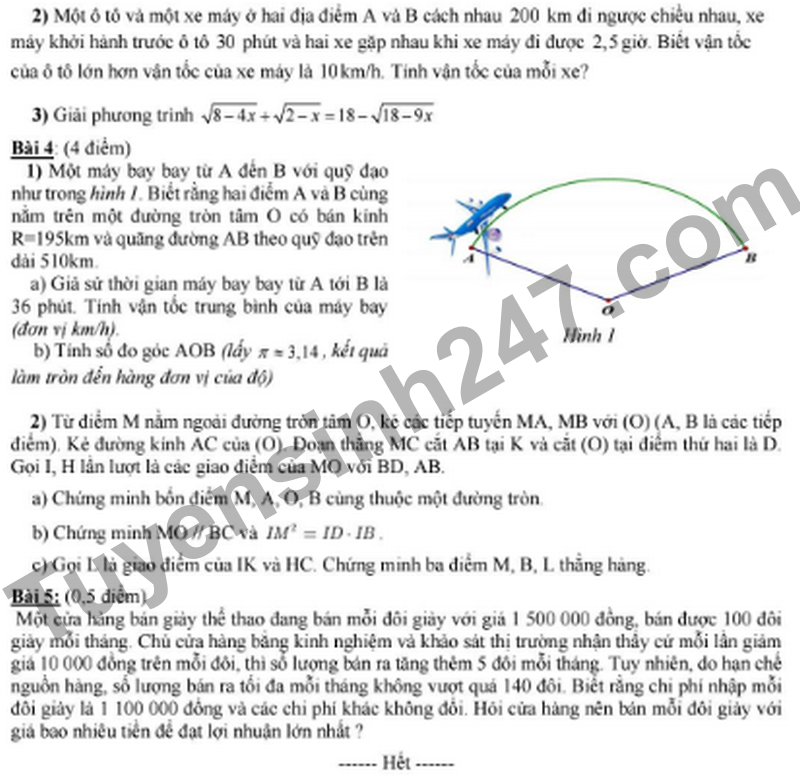 De khao sat chat luong lop 9 Truong THCS Thach That nam 2026 (Co dap an)
