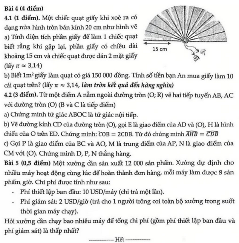 De khao sat Toan 9 Truong THCS Dich Vong thang 2 nam 2026