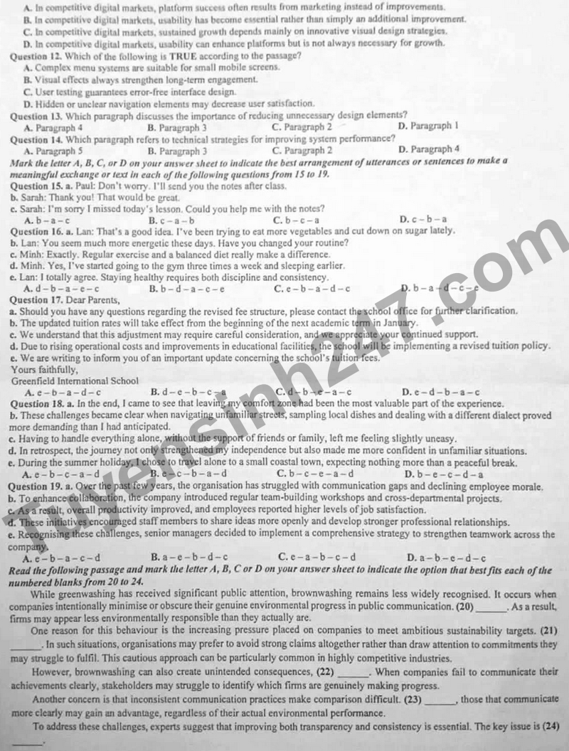 De thi thu tot nghiep THPT nam 2026 mon Anh- So GD Ha Tinh