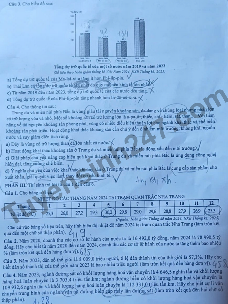 De thi thu tot nghiep THPT mon Dia nam 2026- So GD Ha Tinh