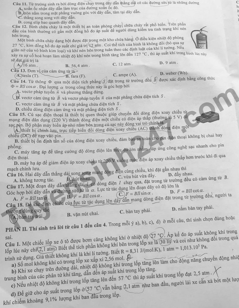 De thi thu tot nghiep THPT mon Ly nam 2026- So GD Ha Tinh