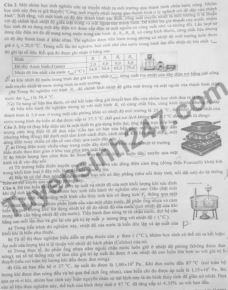 De thi thu tot nghiep THPT mon Ly nam 2026- So GD Ha Tinh