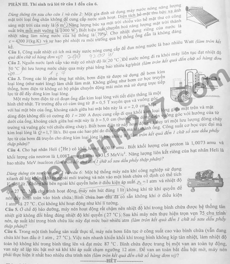 De thi thu tot nghiep THPT mon Ly nam 2026- So GD Ha Tinh