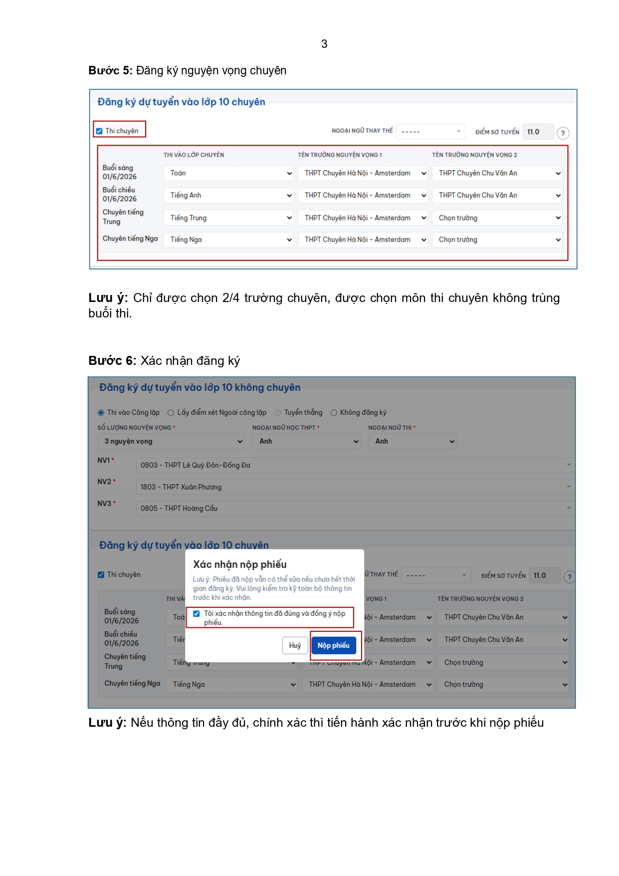 Ha Noi huong dan cach thu dang ky truc tuyen du thi lop 10 nam 2026