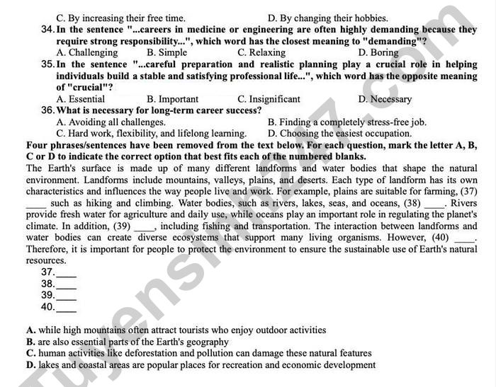 De thi hoc ki 2 lop 9 mon Anh 2026 - THCS Dong Da