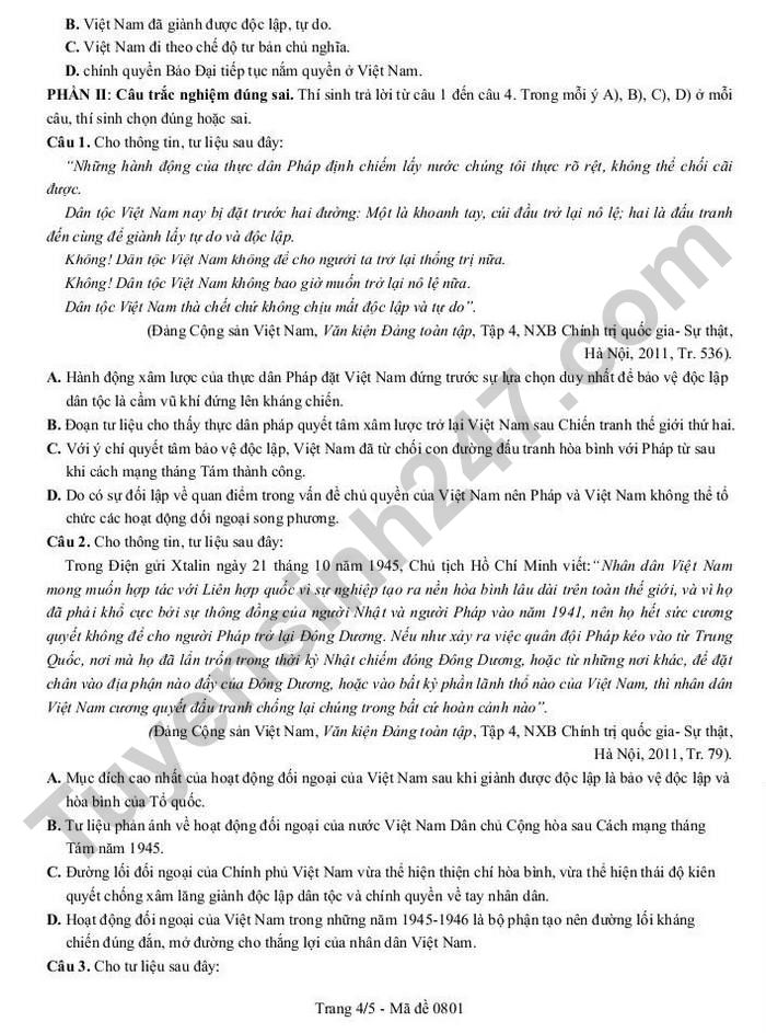 De thi thu mon Su tot nghiep THPT 2026 - Cum chuyen mon 2 Dak Lak