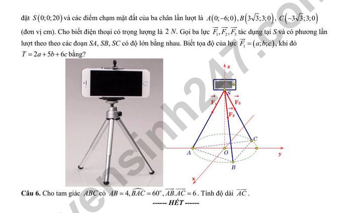 De thi thu tot nghiep THPT 2026 mon Toan - Cum chuyen mon so 4 Dak Lak (co dap an)
