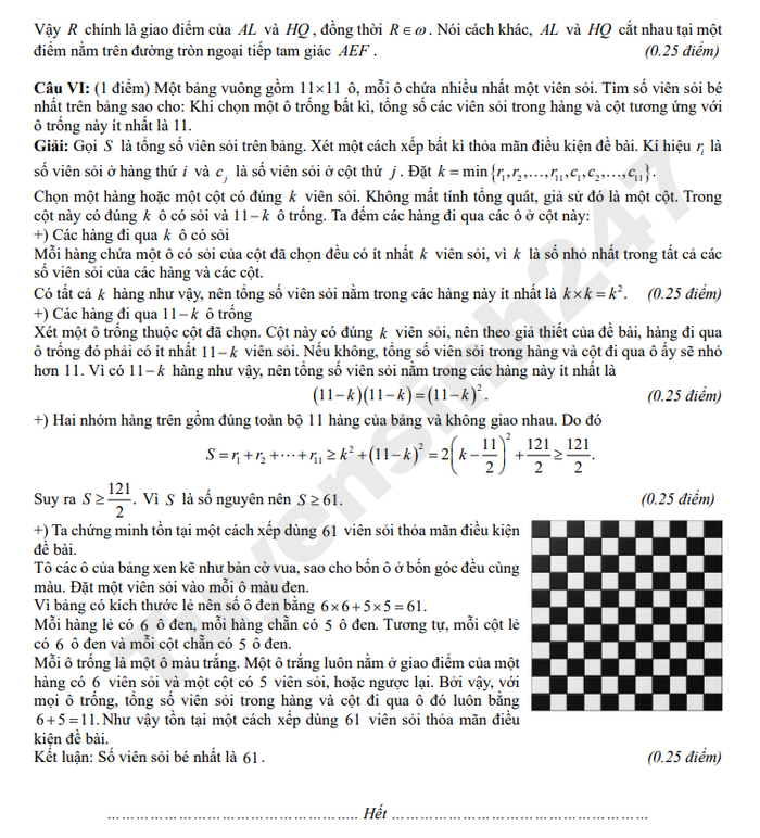 De thi thu vao lop 10 THPT Chuyen Lam Son 2026 - mon Toan chuyen