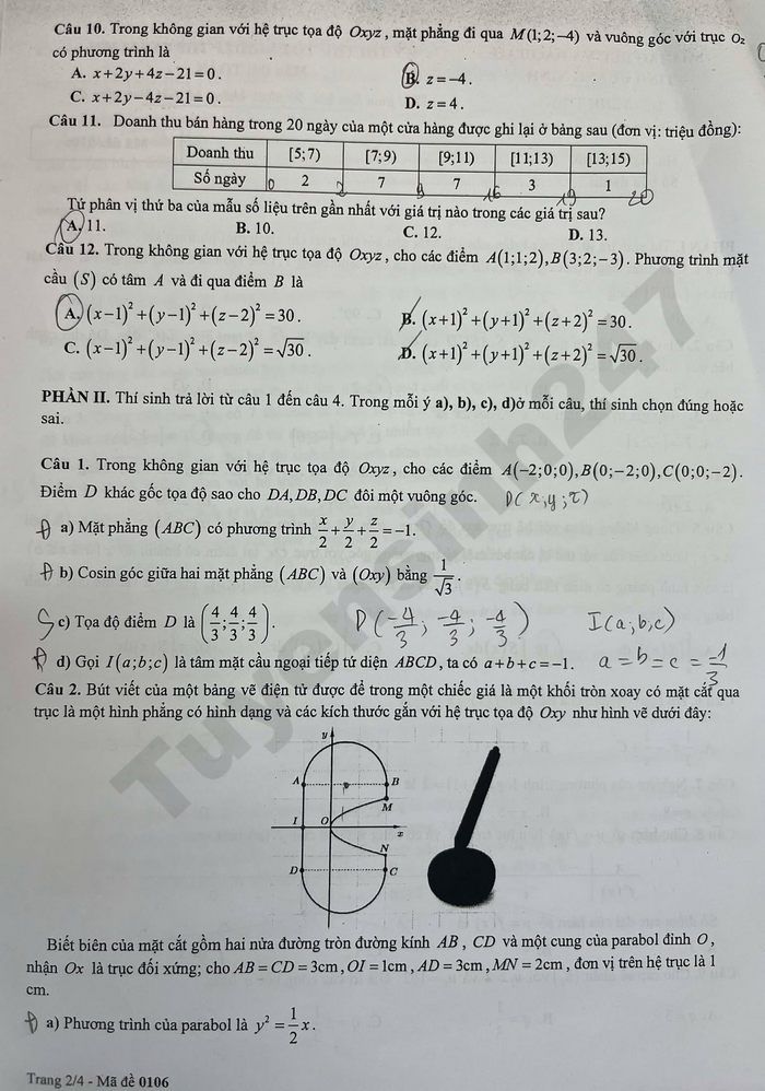 De thi thu tot nghiep THPT 2026 mon Toan - So GD Quang Ninh